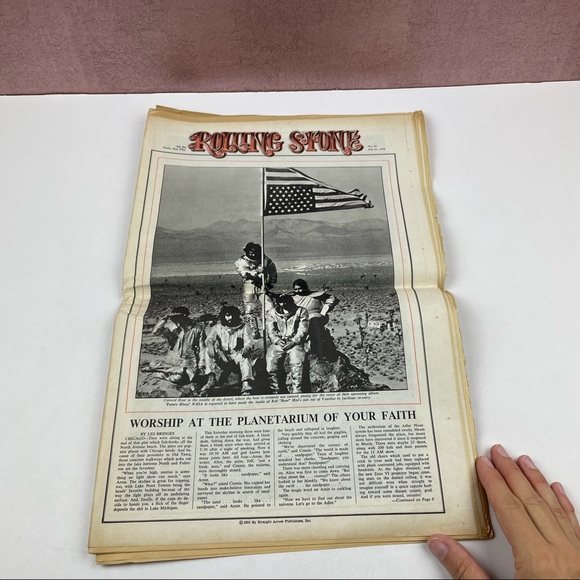 Vintage Rolling Stone Magazine David Crosby Bob Dylan July 23, 1970 - Picture 4 of 5